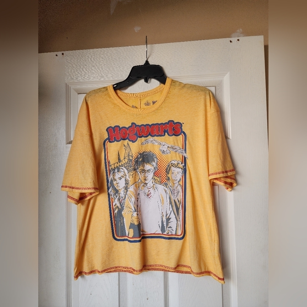 Kids Yellow Graphic T-Shirt
